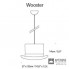 Innermost PW029102 — Светильник потолочный подвесной Wooster