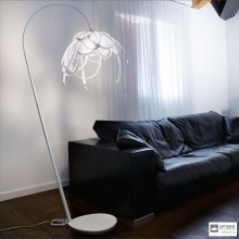 Italamp 2310 P PVC White SW Elements — Напольный светильник FAN