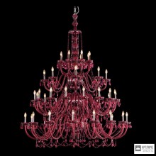 Italamp 282 16+16+8+8 Red C Sw Bordeaux — Потолочный подвесной светильник