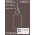 Karman SE636V-INT — Потолочный подвесной светильник KIMONO
