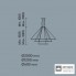 Leds-C4 CD4H-00A9AZDU05 — Потолочный подвесной светильник CIRCULAR