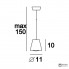 Linea Light 7248 — Светильник потолочный подвесной Linea Light CONUS