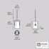 LODES (Studio Italia Design) 505002 — Потолочный подвесной светильник Diesel Fork Small