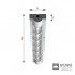 Louis Poulsen 5742580650 — Потолочный накладной светильник AL 600 LED