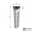 Louis Poulsen 5742580676 — Потолочный накладной светильник AL 600 LED