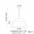 Manamana 10382 — Потолочный подвесной светильник Hanging Ohps D 500