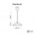 Marset A636-062 — Потолочный подвесной светильник Pleat Box 36