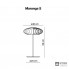 Marset A644-024 — Настольный светильник Maranga S