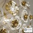 Masca 1839-MSFG bianco oro — Потолочный накладной светильник Vie en Rose