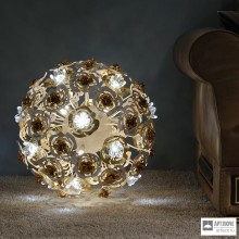 Masca 1839-SFB bianco oro — Настольный светильник Vie en Rose