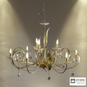 Masca 1846-9 oro frise — Потолочный подвесной светильник Gotica