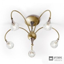 Masca 1867-5PL ottone nichel — Потолочный накладной светильник Parfum