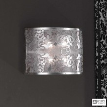 Masca 1868-A4 argento — Настенный накладной светильник Cashmere
