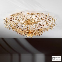 Masca 2835-5PL oro — Потолочный накладной светильник Mughetto
