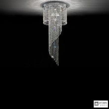 Masiero VE 840 PL4 SWAROWSKI — Потолочный накладной светильник Ottocento