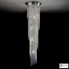 Masiero VE 841 M HALF CUT GLASS — Потолочный накладной светильник Ottocento