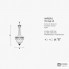 Masiero VE 849 26 CUT CRYSTAL — Потолочный подвесной светильник Ottocento