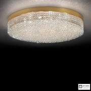 Masiero VE 897 PL8 HALF CUT GLASS — Потолочный накладной светильник Ottocento
