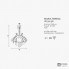 Masiero VE 911 56 MT HALF CUT GLASS — Потолочный подвесной светильник Ottocento