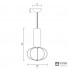 MM Lampadari 7206 1 G — Потолочный подвесной светильник BALLOON