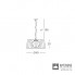 Morosini 0483SO08BIAL — Светильник потолочный подвесной RIBBON SO 40
