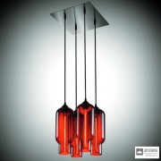 Niche Modern 4-PACK-CANOPY-PHAROS-Crimson — Потолочный подвесной светильник MODERN CHANDELIER