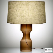 Niche Modern CONSTRICTOR-ROUGH-LAMPSHADE-Chocolate — Настольный светильник MODERN TABLE LAMP