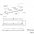 Niche Modern LINEAR-2-PHAROS-Smoke — Потолочный подвесной светильник MODERN CHANDELIER