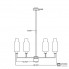 Niche Modern QUILL-6-PHAROS-Soft-White — Потолочный подвесной светильник MODERN CHANDELIER