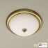 Orion DL 7-086 35 Patina opal-matt — Накладной светильник Empire ceiling light, antique brass finish, dia. 35cm