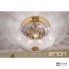Orion DL 7-263 bronze 417 klar-Schliff — Потолочный накладной светильник Adele Ceiling Light, bronze plated, with clear cut glass, 40cm