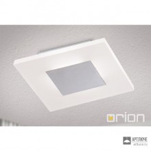 Orion DL 7-614 20 satin (LED7W 480lm 3000K) — Потолочный накладной светильник Tauro LED ceiling light, 20x20cm