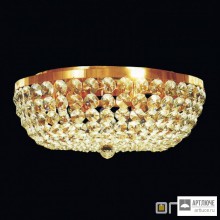 Orion DLU 2219 6 55 gold A (6xE27) — Потолочный накладной светильник Sheraton ceiling light with 6 lamps, 55cm, 24K gold plated