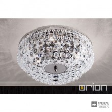 Orion DLU 2327 3 35 chrom (3xE14) — Потолочный накладной светильник Sheraton ceiling light, 35cm, chrome finish