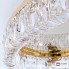 Orion DLU 2411 12 115x63 oval gold (12xE14) — Потолочный накладной светильник Ring ceiling light, 115x63cm, gold plated