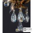 Orion HL 6-1600 3 silber-gold (3xE14) — Потолочный подвесной светильник Miramare pendant lamp, silver-gold finish, 3 lamps