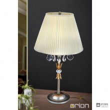 Orion LA 4-1164 3 silber-gold Schirm champ — Настольный светильник Miramare table lamp, silver-gold finish, 3 lamps, with champagne shade