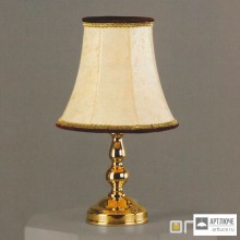 Orion LA 4-348 MS 4224 Haut braun — Настольный светильник Flemish style table lamp with shade, Shiny Brass finish, D70cm