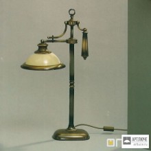 Orion LA 4-598 1 Patina 354 champ — Настольный светильник Austrian Old Lamp Desk Lamp, Antique Brass finish with champagne glass shade