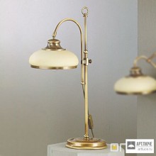 Orion LA 4-898 1 Patina 412 champ Patina — Настольный светильник Landhaus desk lamp, 1 lamp, Antique Brass finish with champagne coloured glass