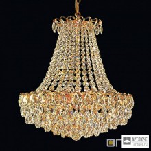 Orion LU 2257 5 40 gold Spectra (5xE14) — Потолочный подвесной светильник classic empire crystal chandelier, dia. 40cm, 24K gold plated