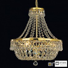 Orion LU 2328 3 35 gold (3xE14) — Потолочный подвесной светильник Sheraton chandelier, 35cm, 24K gold plated