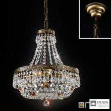 Orion LU 2328 3 35 Patina — Потолочный подвесной светильник Sheraton chandelier, 35cm, antique brass finish