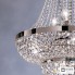 Orion LU 2388 15 70 chrom (15xE27) — Потолочный подвесной светильник Sheraton chandelier, 70cm, chrome finish
