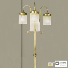 Orion Stl 12-866 3 Patina — Напольный светильник Stabchenserie floor light, 3 lamps, antique brass finish