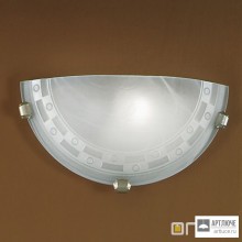 Orion WA 2-1032 1 satin (1xE27) — Настенный накладной светильник Adonis Wall Lamp, Satin chrome finish