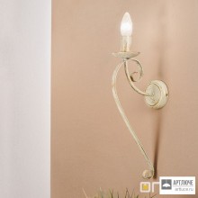 Orion WA 2-1220 1 Elfenbein gold (1xE14) — Настенный накладной светильник Torcia wall light in ivory/gold finish