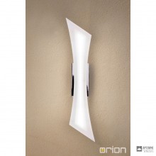 Orion WA 2-1280 satin (LED6W 540lm 3000K) — Настенный накладной светильник Leuca LED Wall Light, satin chrome finish