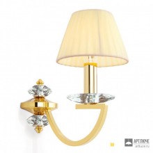 Orion WA 2-1336 1 gold 4469 champ (Strass) — Настенный накладной светильник Avala Wall Light, 1 lamp, 24K gold plated and champagne shades