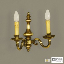 Orion WA 2-531 2 Patina — Настенный накладной светильник Flemish Style wall light with cast parts, 2 lamps, antique Brass finish